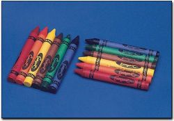 8 Color Sargent Crayons